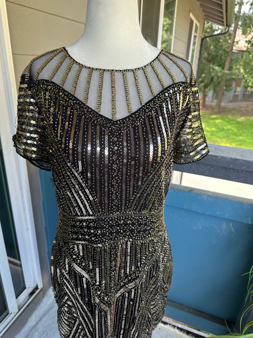 90s Vintage  dress L